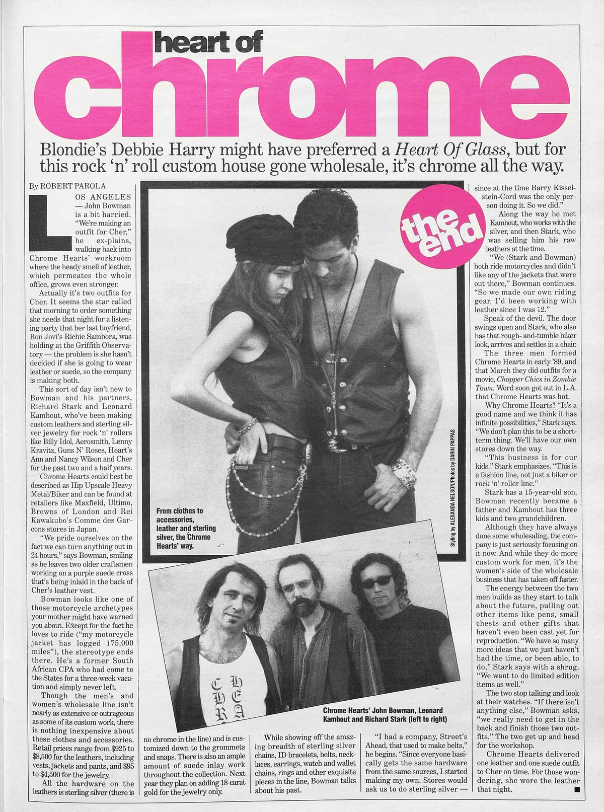 'Heart Of Chrome' DNR October 14th 1991