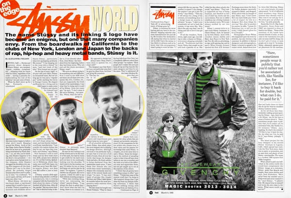 "On The Edge: Stüssy World" DNR 03/09/1992
