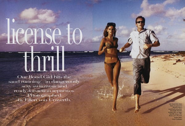 'Licence To Thrill' - Vogue US May 1999