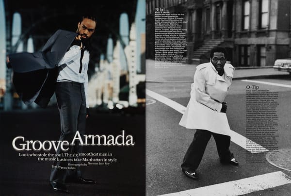 'Groove Armada' GQ February 2002