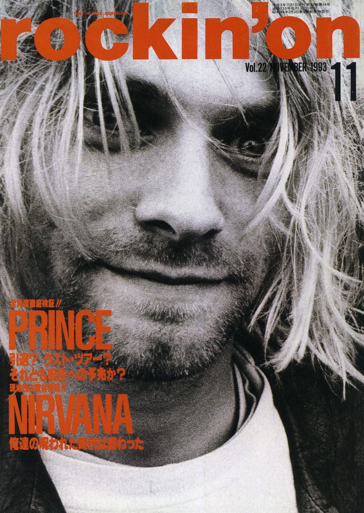 Rare Nirvana Interview Translated From Rockin' On November 1993!