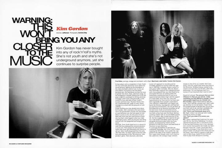 Warning, This Won't Bring You Any Closer To The Music - Kim Gordon